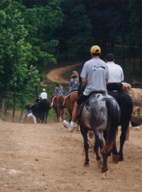 Heading out on the trails